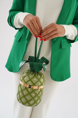 Pineapple bag lightgreen