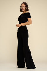 Off-shoulder broekset van Lea-Lise