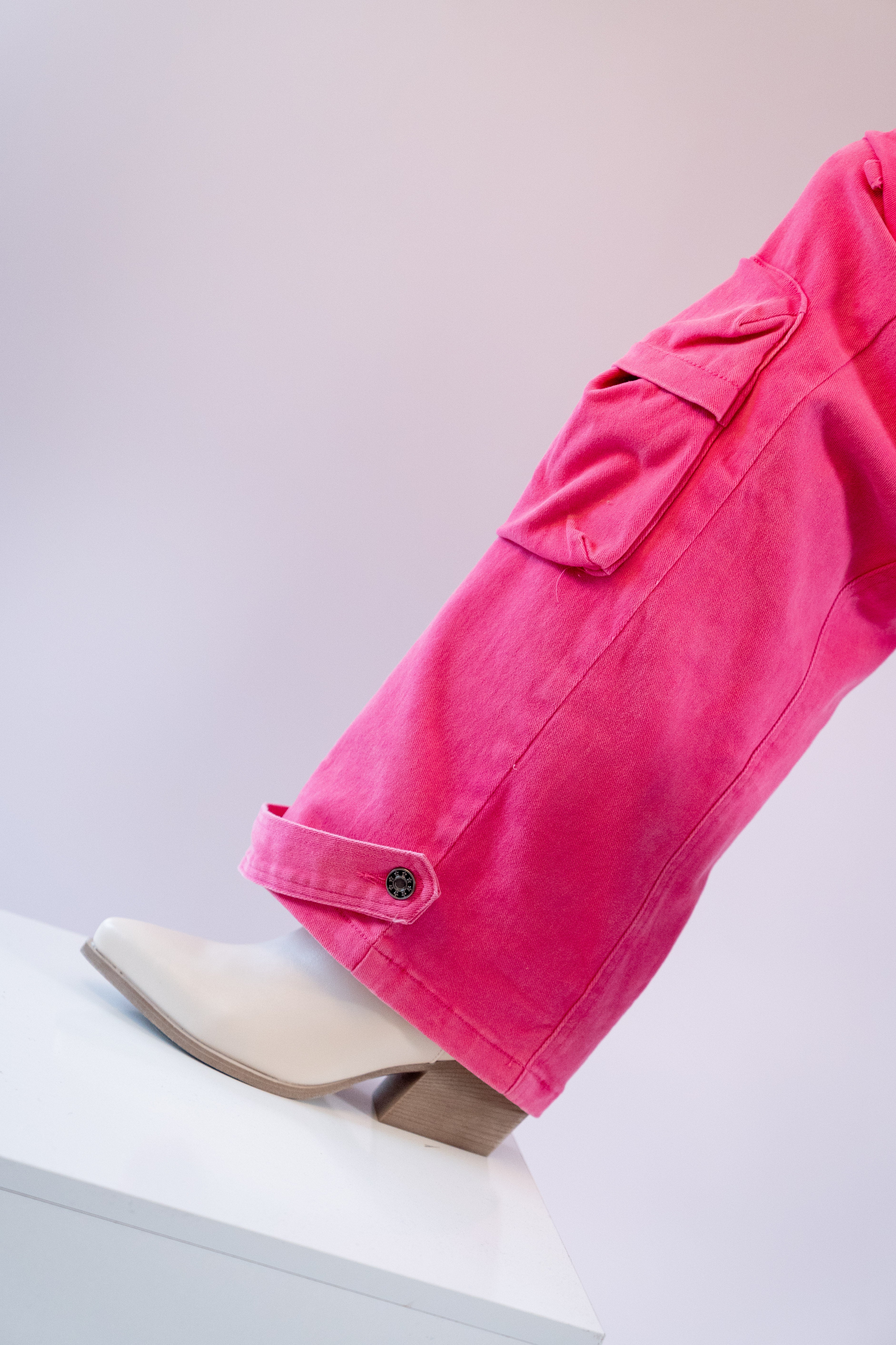 Rio cargo denim pants