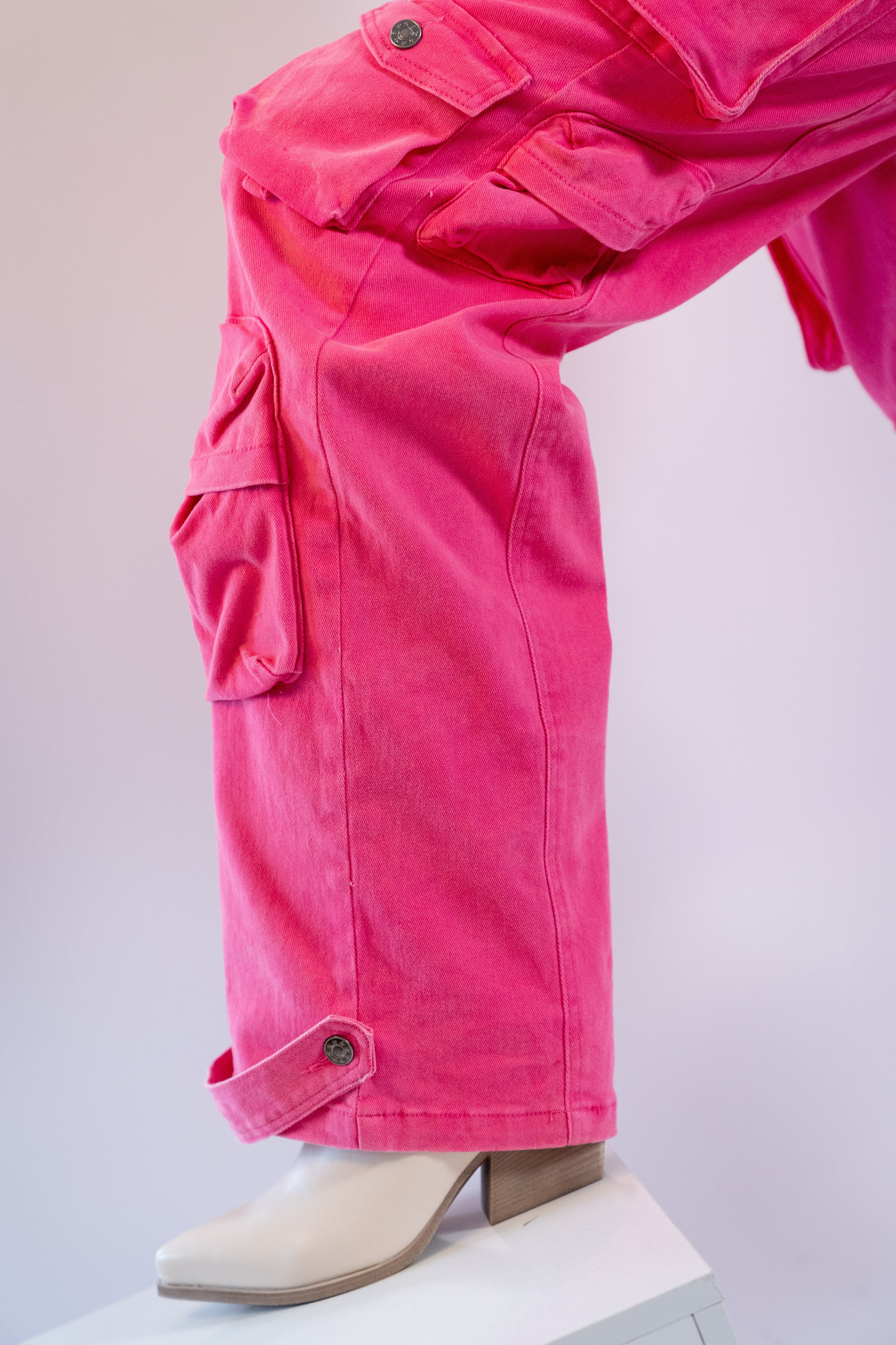 Rio cargo denim pants