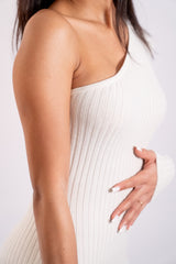 Almeria assymetrical bodycon dress