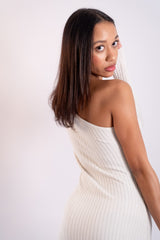 Almeria assymetrical bodycon dress