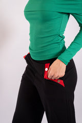 Merida soepele broek met split