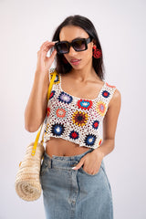 Soraya maxi denim skirt