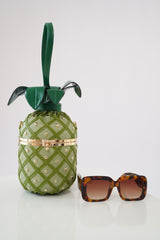 Pineapple bag light green