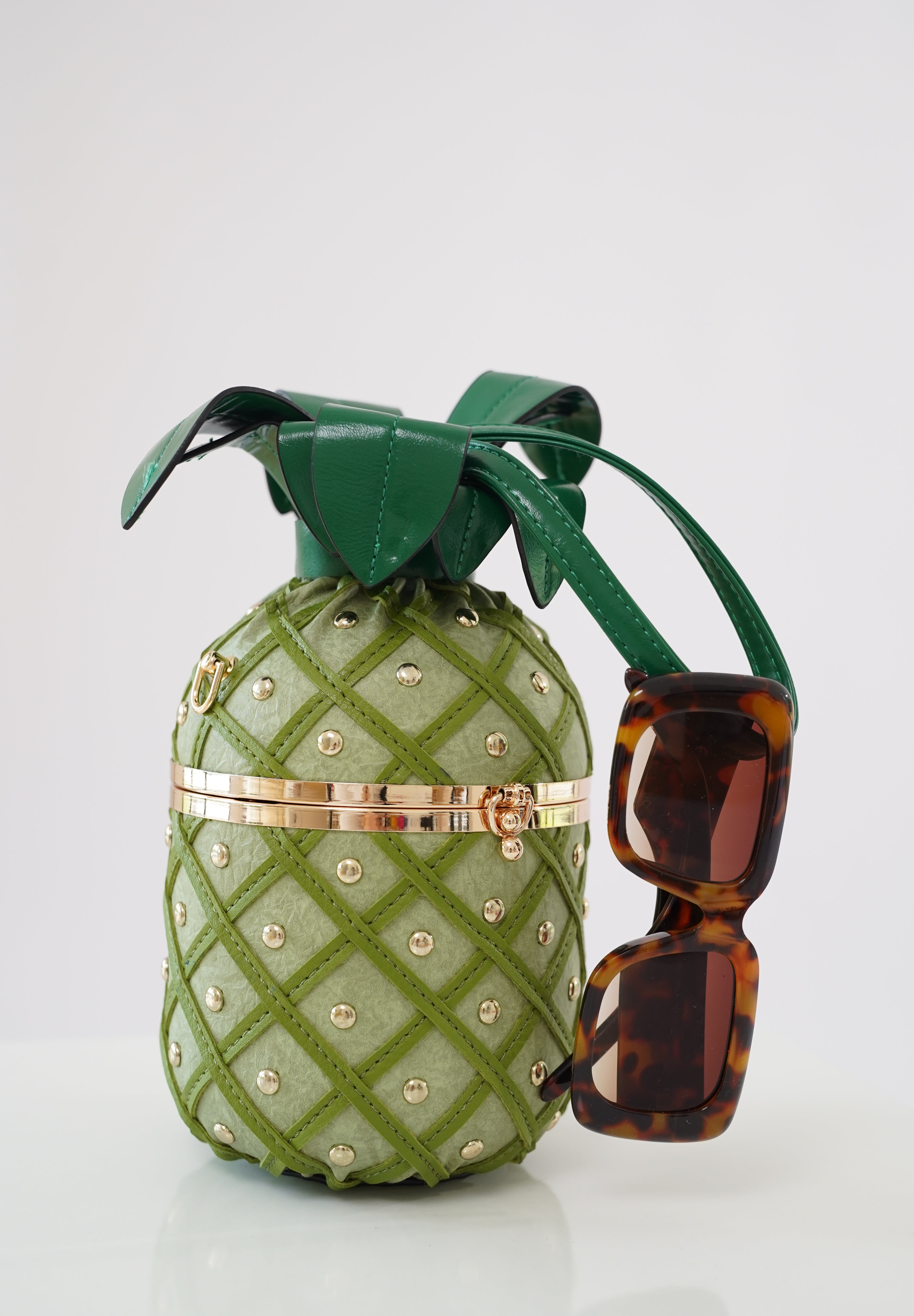 Pineapple bag light green