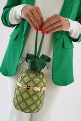 Pineapple bag lightgreen 