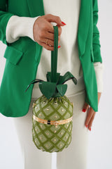 Pineapple bag lightgreen