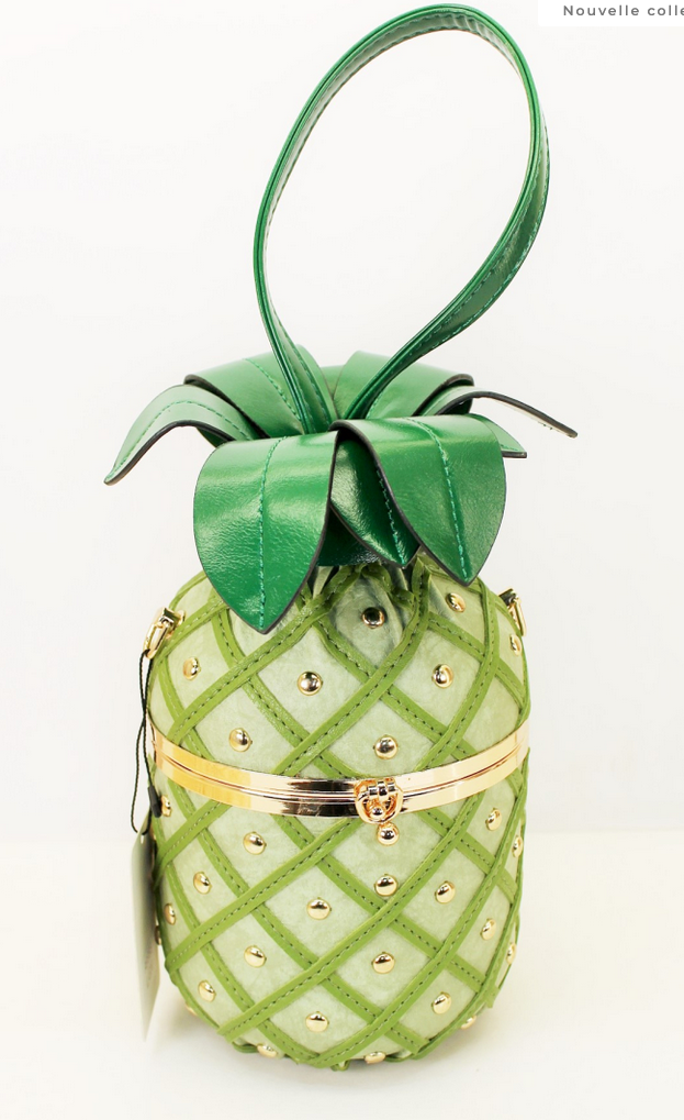 Pineapple bag lightgreen 