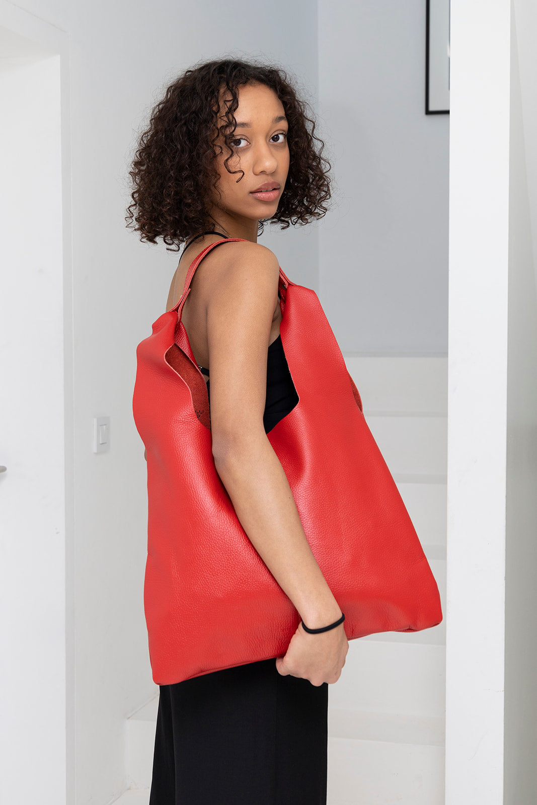 Karen tas met handvat