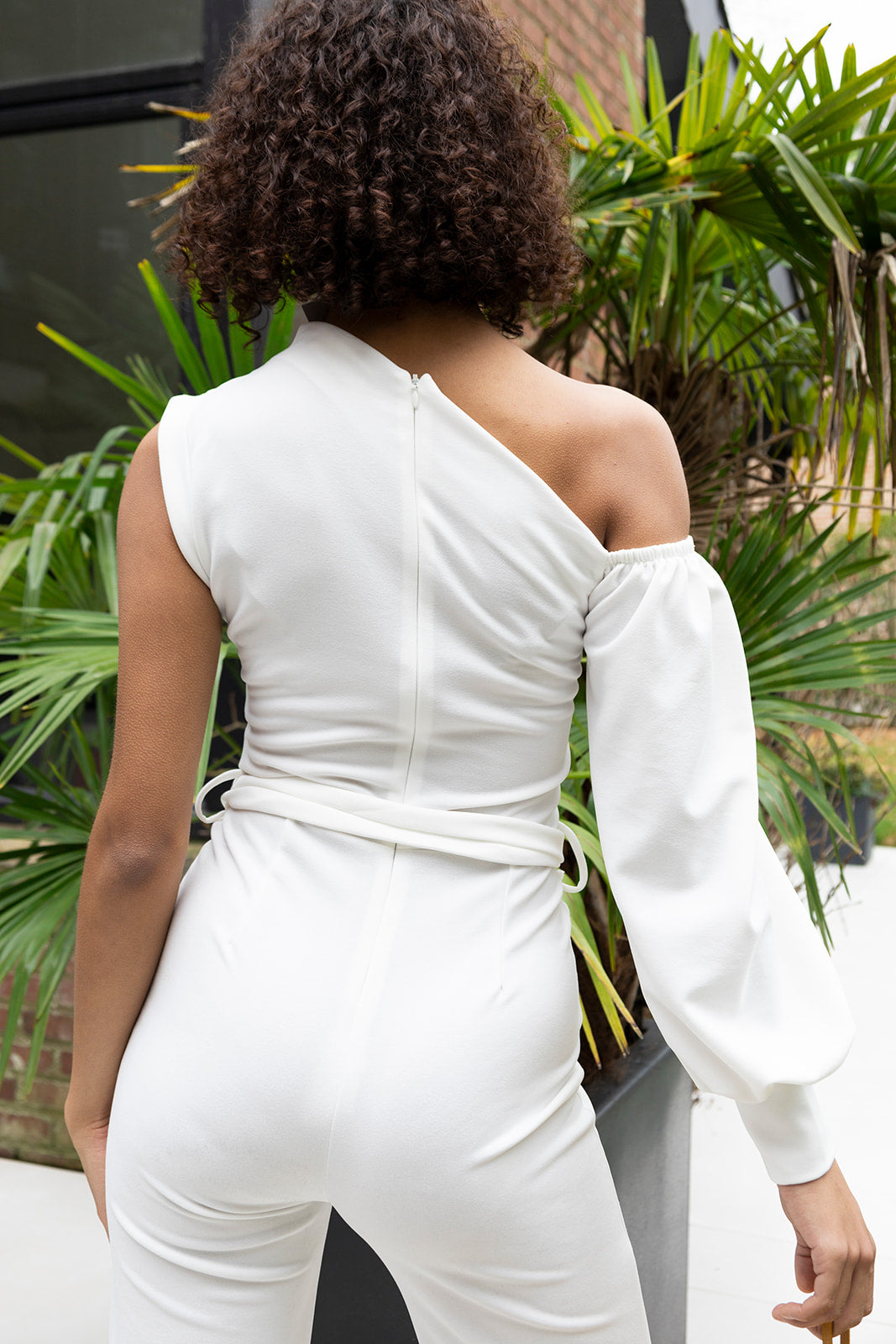 Thea One Shoulder Off Jumpsuit