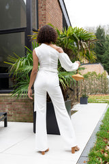 Thea One Shoulder Off Jumpsuit