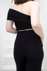Off-shoulder broekset van Lea-Lise