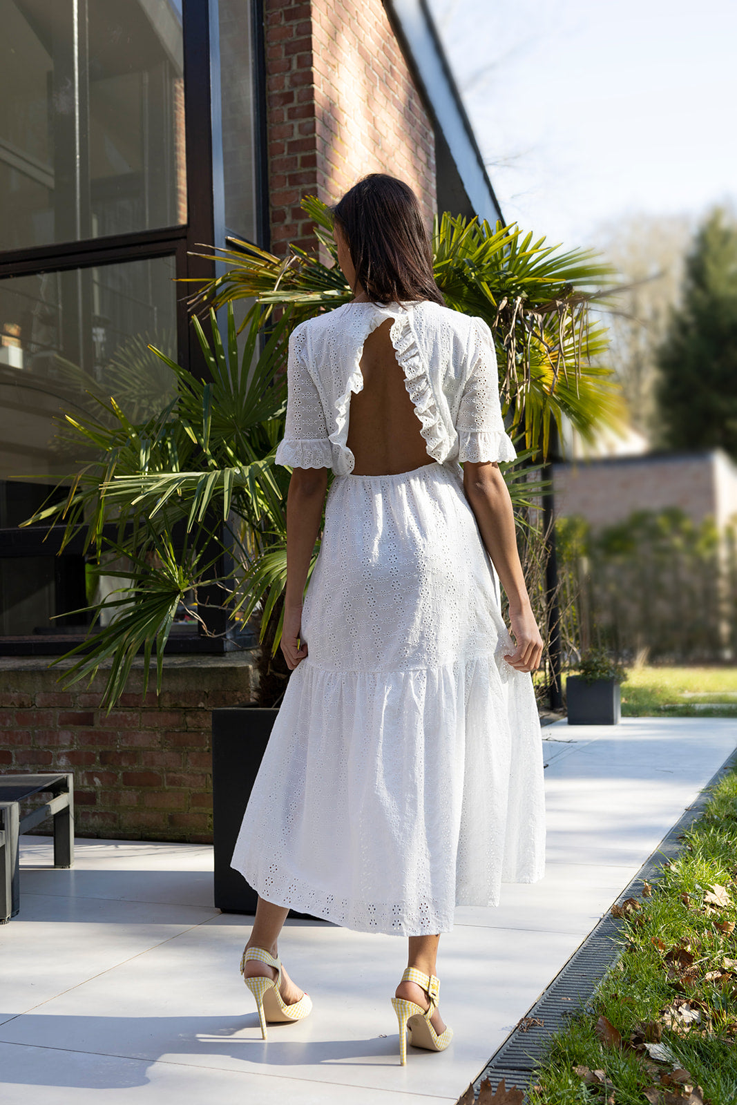 Adele summer flared dress