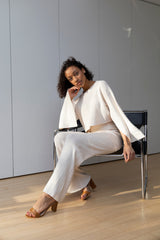 Leerose classy pants set