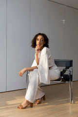 Leerose classy pants set
