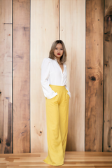 Tiara klassieke witte blouse